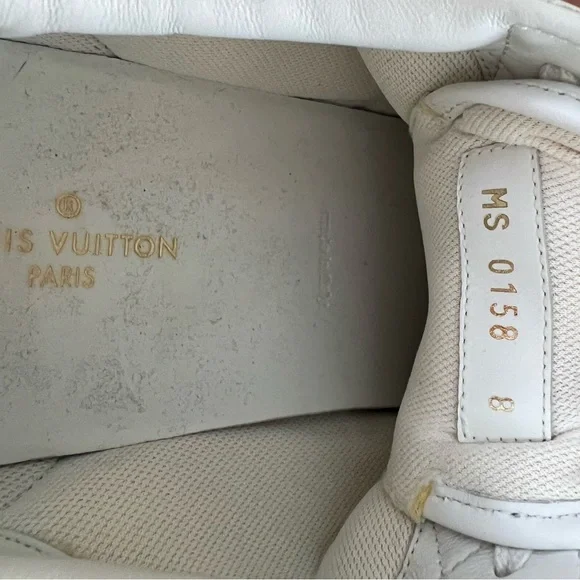 Louis Vuitton White and Brown Men's Sneakers